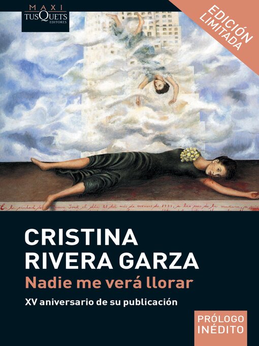 Title details for Nadie me verá llorar by Cristina Rivera Garza - Available